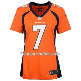 Camiseta Mujer NFL Denver Broncos John Elway 7 Nike Azul 